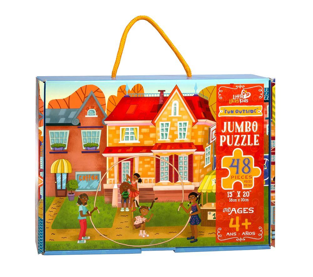 Little Likes Kids Fun Outside Jumbo Puzzle